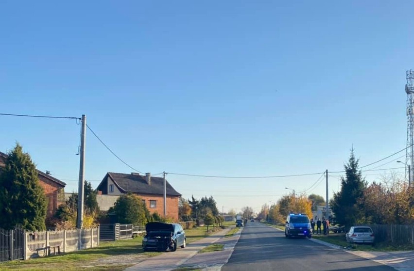 Do jednej z kolizji doszło na ulicy Zagórowskiej w Choczu