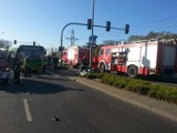 Poznań: Motocyklista zderzył się z autobusem. Zginął na miejscu