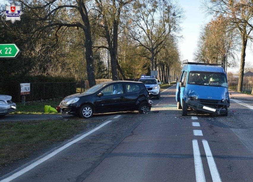 Cztery samochody zderzyły się w Natalinie, to cud, że nikomu nic się nie stało