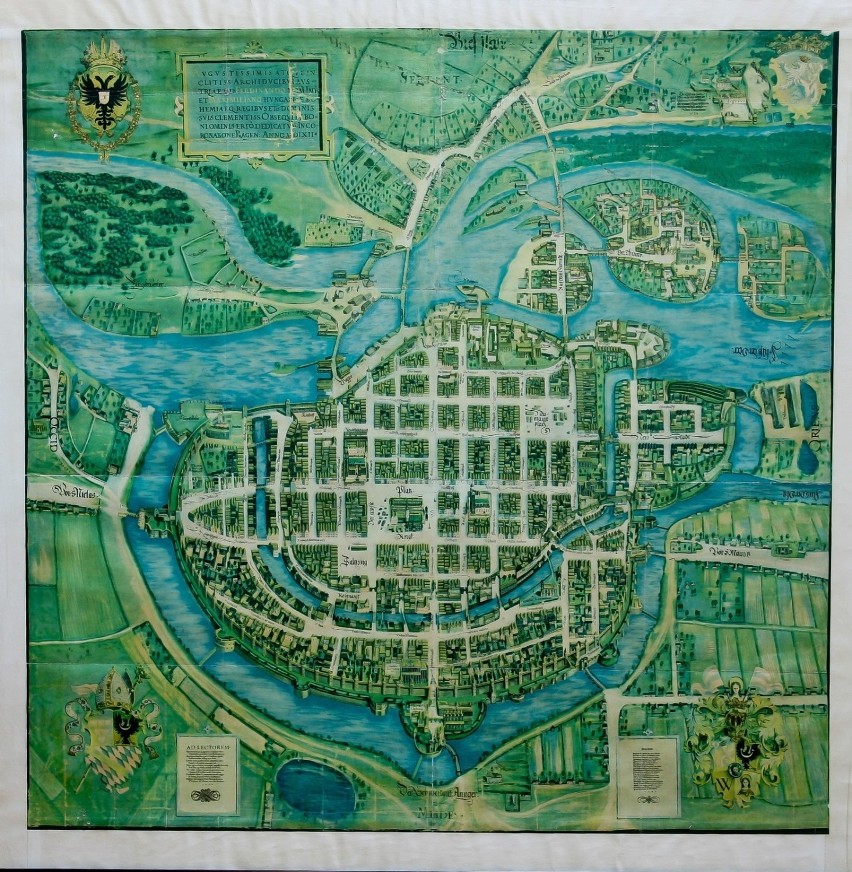 Plan Weinerów z 1562 roku...