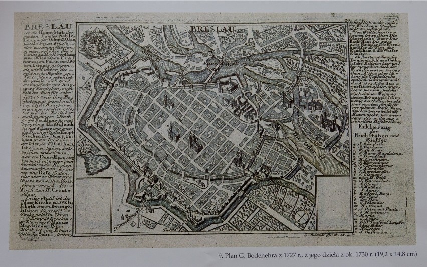 Plan Bodenehra z 1727 r...