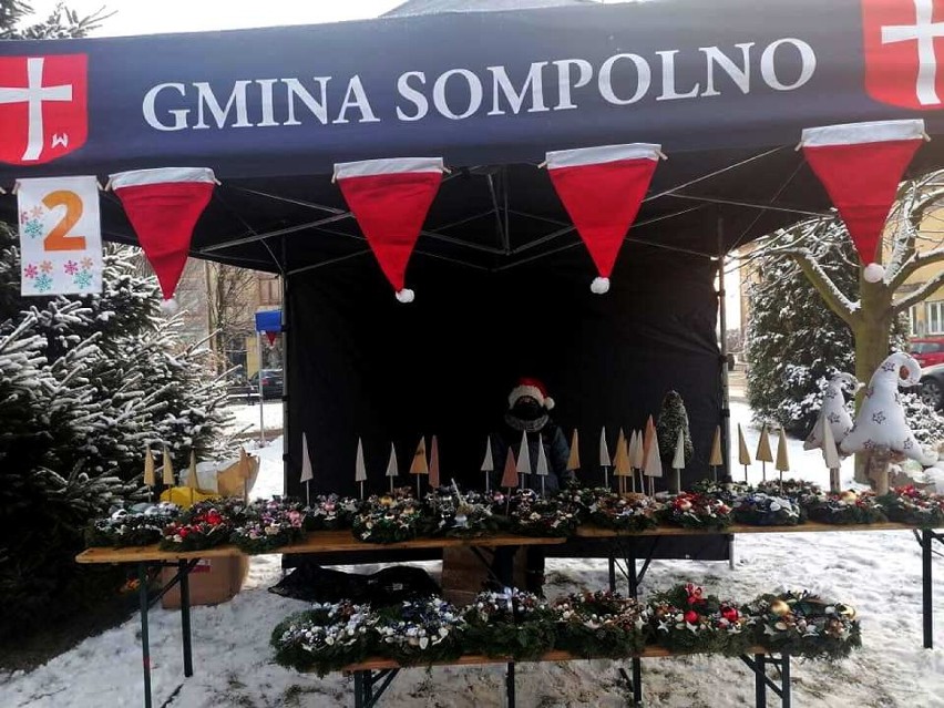 Dziś - 11 grudnia - odbył się kiermasz Bożonarodzeniowy w Sompolnie !