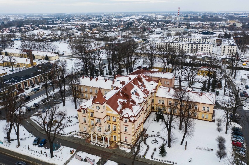 Dębica w zimowej scenerii. Zobaczcie zdjęcia!      