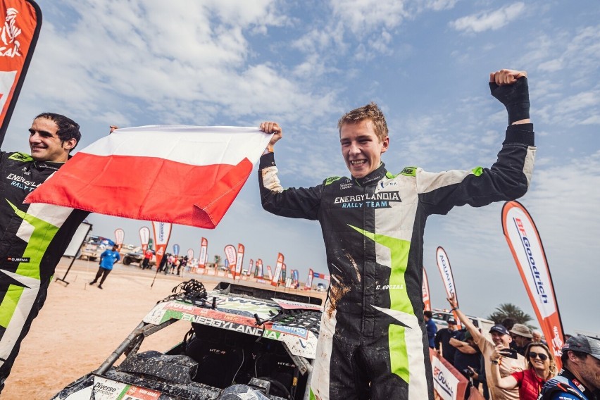 18-letni Eryk Goczał, zwycięzca Rajdu Dakar