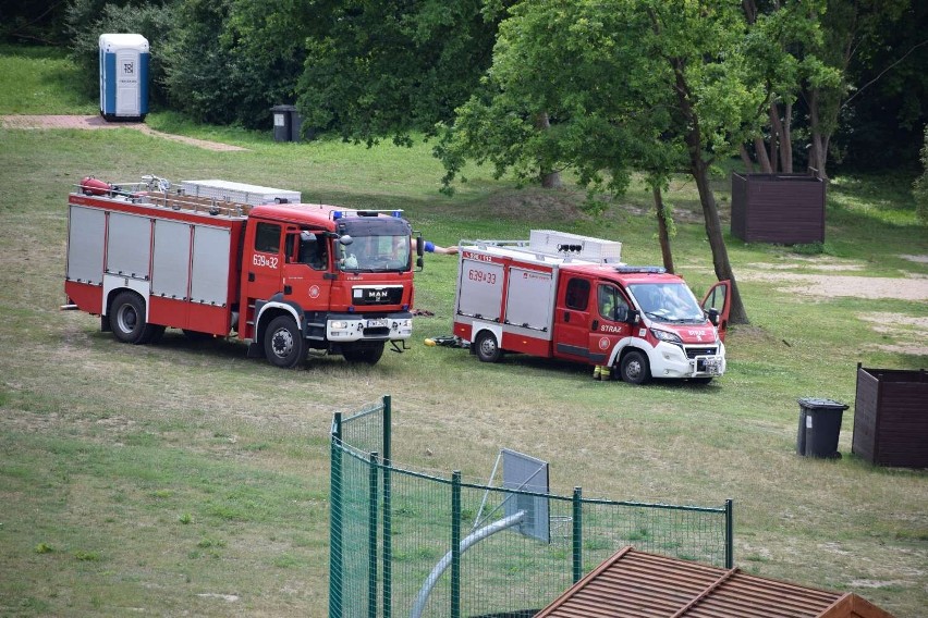 "Topielec w Jeziorze Włókna w Potrzanowie pod Skokami". Takie zgłoszenie otrzymała straż pożarna w Wągrowcu