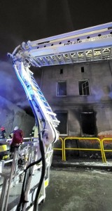 Pożar w Chełmży. Aż 8 zastępów straży pożarnej w akcji. Zdjęcia