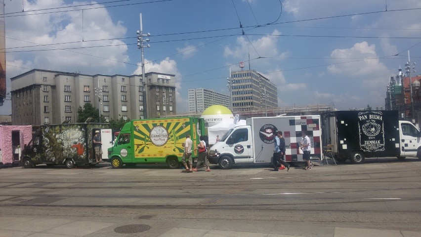 Zlot food trucków w Katowicach