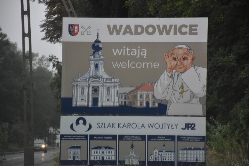 Wadowice nie są największym miastem powiatu wadowickiego. A...