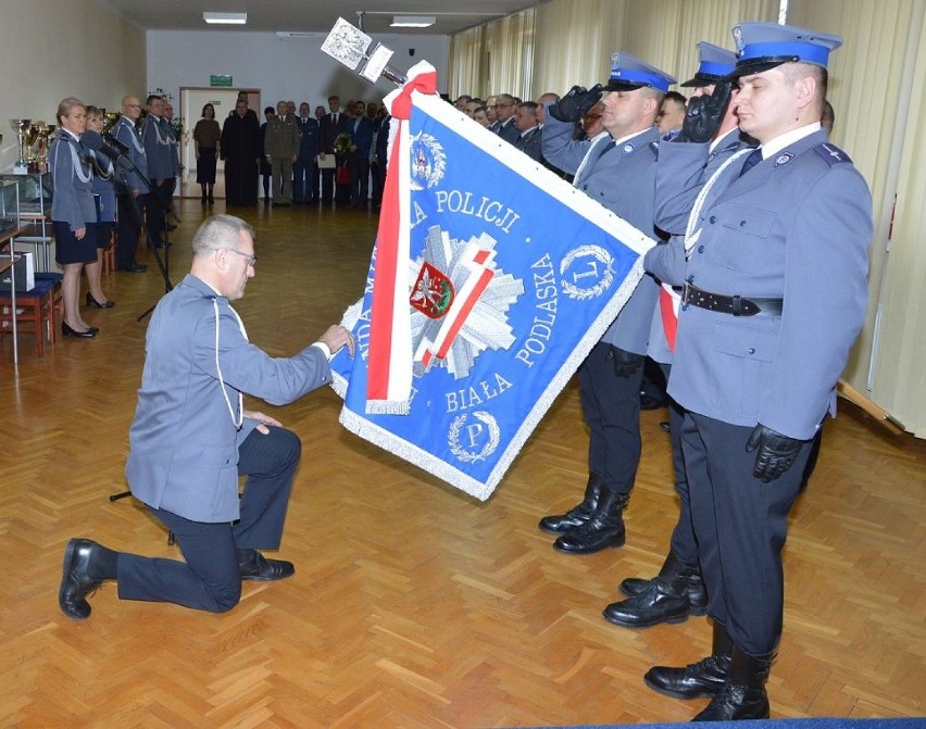 Komenda Miejska Policji w Białej Podlaskiej z nowym komendantem