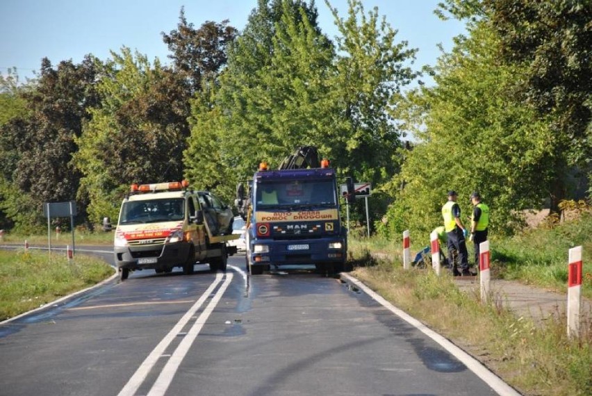 Kilka kilometrów od miejscowości Oborniki około godziny 3:00...