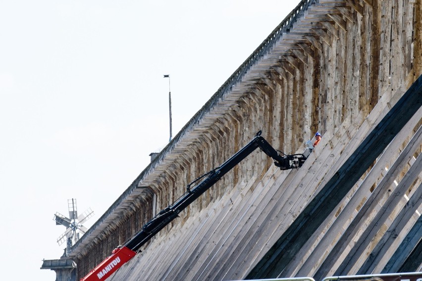 Trwa remont tężni w Ciechocinku. Gruntowną modernizację...