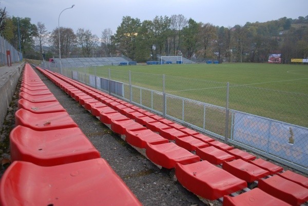 Czy na tym stadionie piłkarze Limanovii pokonają Wisłę Kraków?