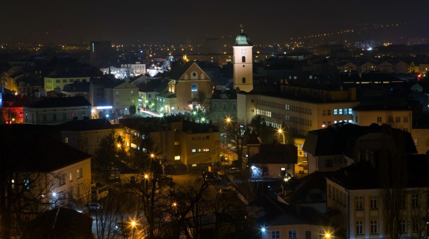 Zobacz piękny Rzeszów nocą