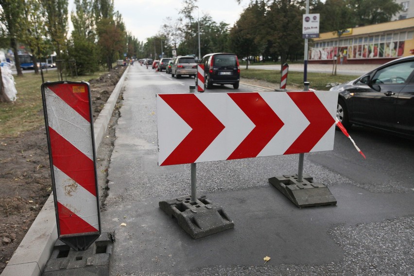 Remont al. Andersa może potrwać do końca  października....