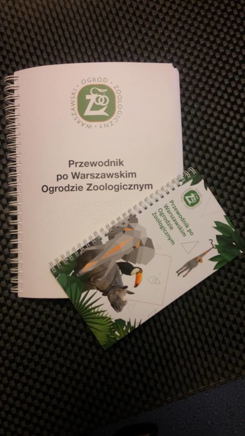 Zoo w Warszawie wydało pierwszy w Polsce przewodnik dla...