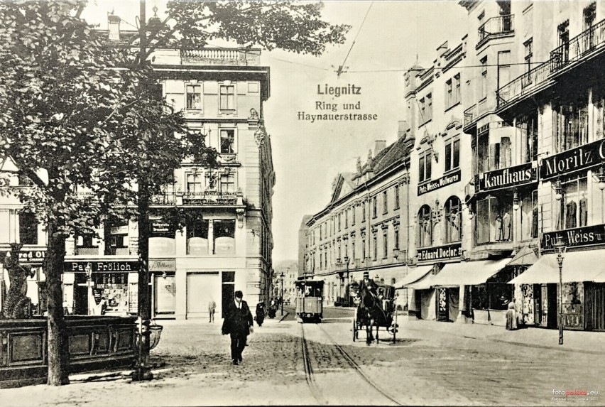 Ulica Chojnowska w Legnicy na dawnych fotografiach
