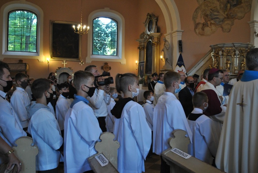 Nawiedzenie kopii obrazu Matki Boskiej Jasnogórskiej w Gościeszynie