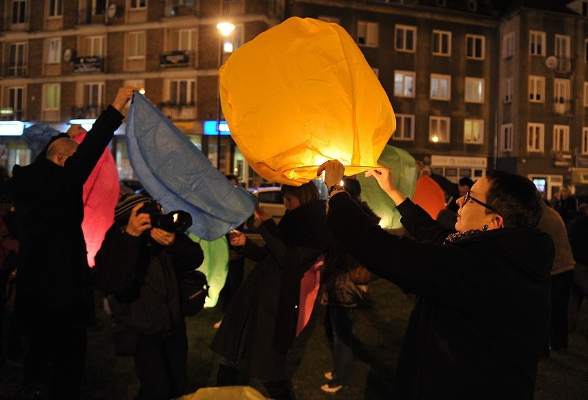 Gdańsk: 96 lampionów poszybowało w niebo