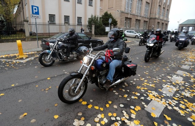 Motocykliście wspierają strajk kobiet - 7.11.2020