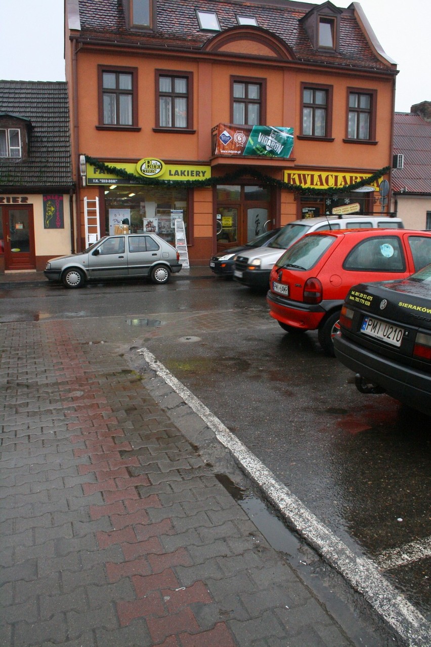 Sieraków - Plaga znikających znaków drogowych