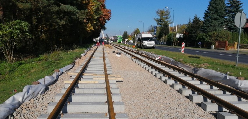 Są już nowe szyny dla tramwaju z Łodzi do Zgierza