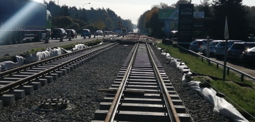 Są już nowe szyny dla tramwaju z Łodzi do Zgierza