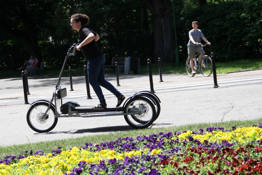 Założenia projektu obejmowały stworzenie trójkołowej...