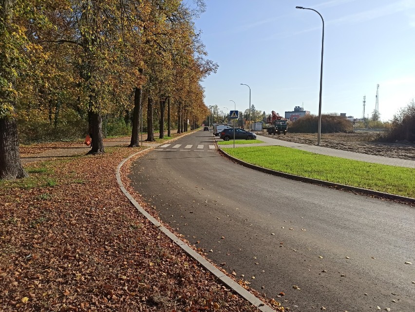 Ulica prowadząca od ronda Unii Europejskiej do ulicy Dworcowej w Rawiczu