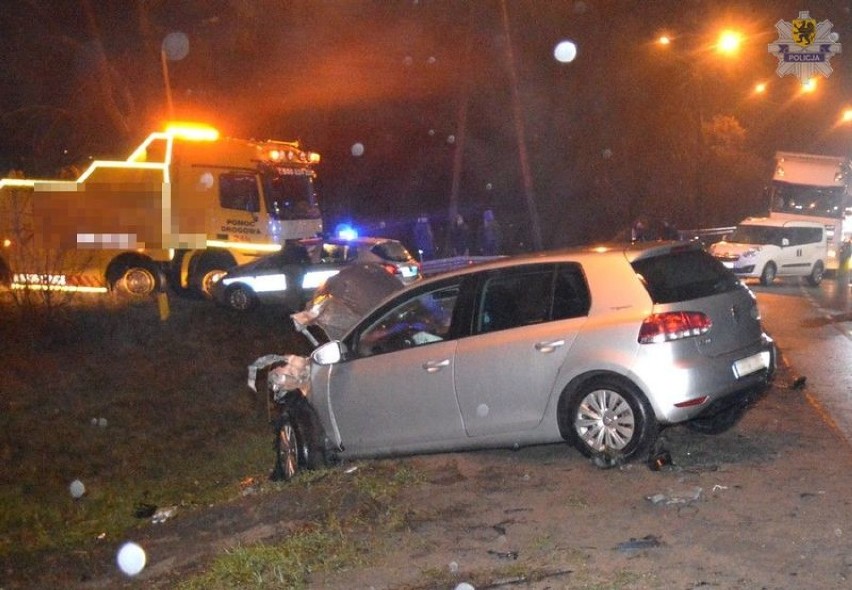 Starogard Gd. Wypadek z udziałem ciężarówki i dwóch aut osobowych [ZDJĘCIA]