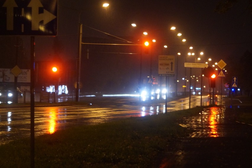 Ulewne deszcze nad Inowrocławiem [zdjęcia] 