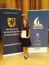 Weronika Wojak z Karsina znalazła się w trójce najlepszych z Pomorza