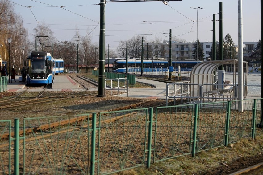 Pętla tramwajowa w Bieżanowie