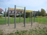 Street Workout Park w Mysłowicach: Drabinki już stoją. Można ćwiczyć [ZDJĘCIA]