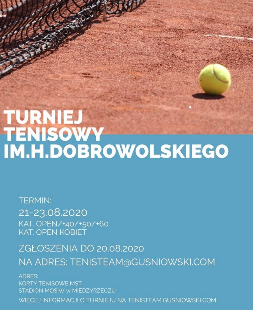 Międzyrzecz: XV Turniej Tenisowy im. H. Dobrowolskiego. Znamy zwycięzców