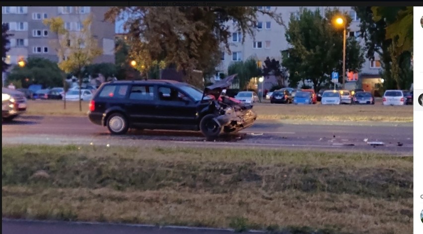 Dziś wieczorem (11.09) ok. godz. 19 doszło do wypadku na...