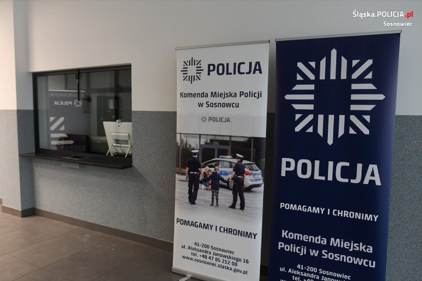 Nowa komenda policji w Sosnowcu już działa. Zobacz zdjęcia z otwarcia
