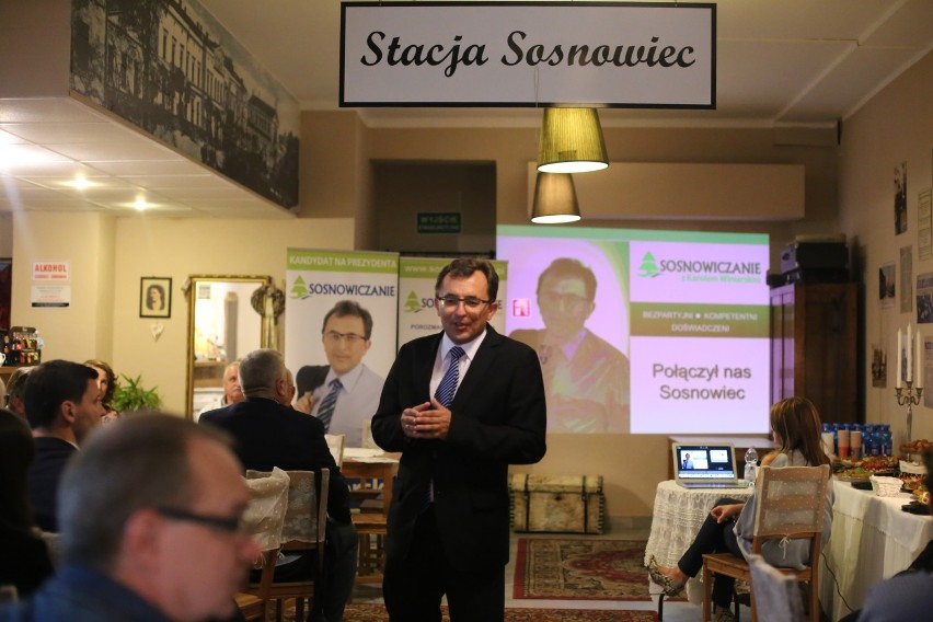 Konwencja wyborcza Stowarzyszenia Sosnowiczanie w Stacji Sosnowiec