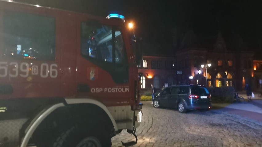Strażacy-ochotnicy z powiatu sztumskiego ratowali Malbork!