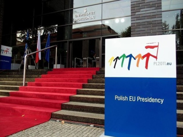Auditorium Maximum, miejsce krakowskich spotkań podczas prezydencji polskiej w Radzie UE