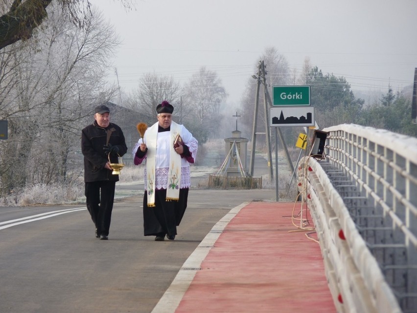 Otwarcie wyremontowanego mostu w Pławnie