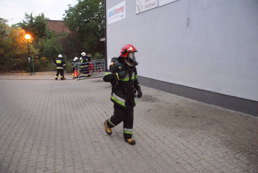 Pożar w bloku przy ulicy Ogrodowej w Kaliszu