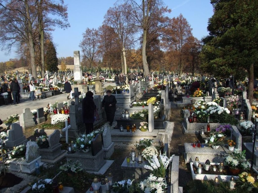 Cmentarz w Sieprawiu. Fot. Paweł Salawa