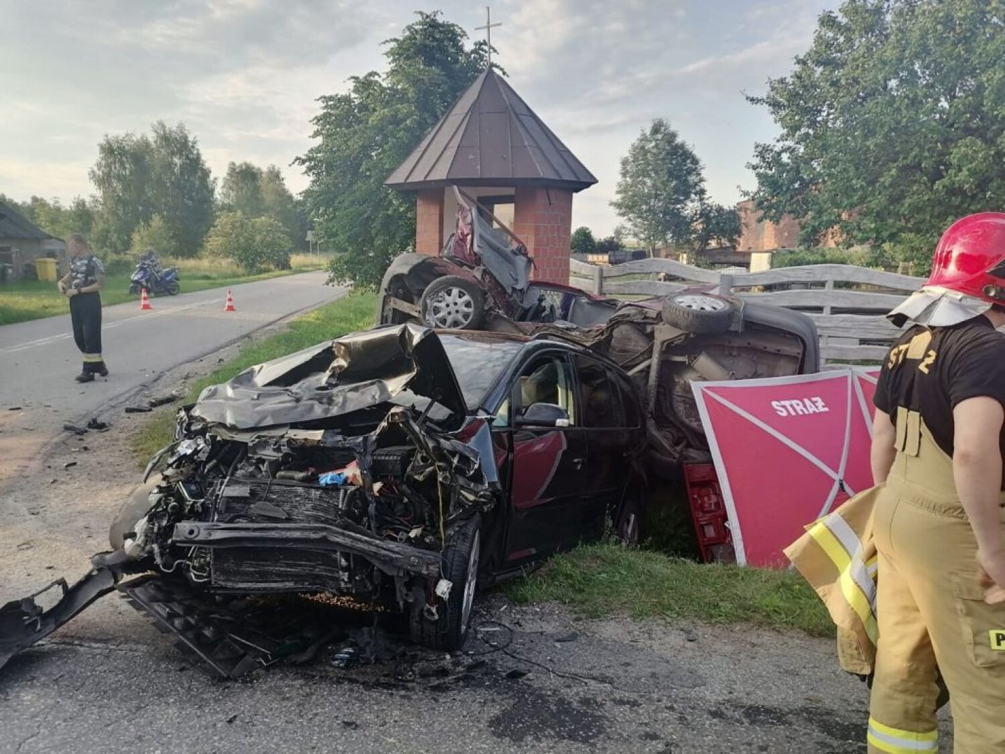 52-letni kierowca zginął w wypadku w Bujnach Szlacheckich niedaleko Zelowa  | Bełchatów Nasze Miasto