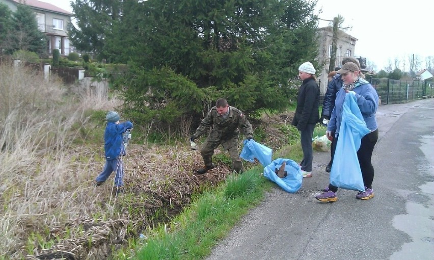 Wiosenne sprzątanie w Studniskach Dolnych