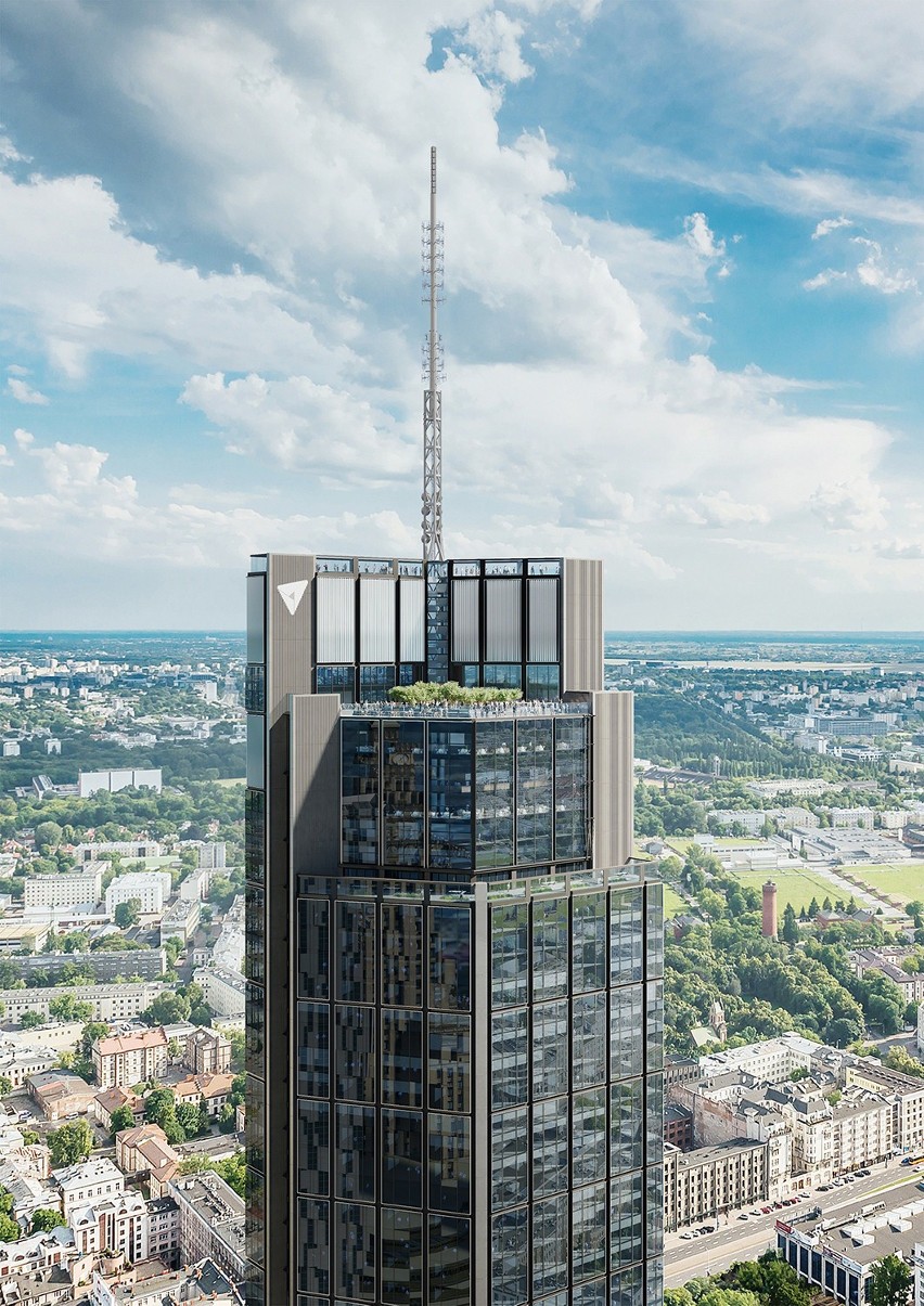 Varso Tower ma już 230 metrów. Wieżowiec na Woli jest oficjalnie najwyższym budynkiem w Polsce 