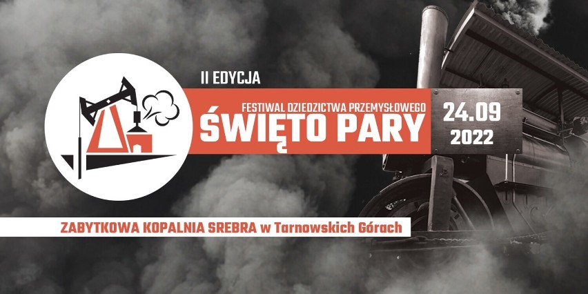 Tarnowskie Góry. II Święto Pary. Z Czech do miasta przyjedzie kilkadziesiąt zabytkowych maszyn parowych. Sprawdź PROGRAM wydarzenia