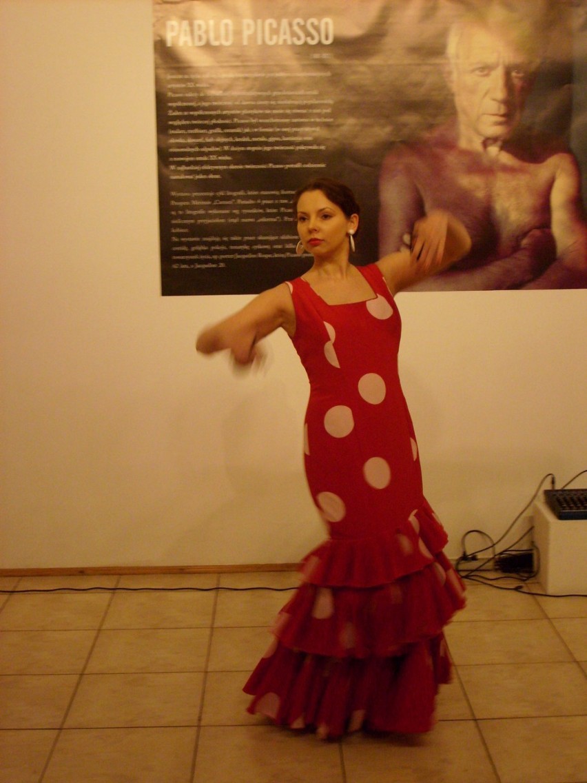 Tancerka flamenco "obserwowana" przez Pabla Picasso