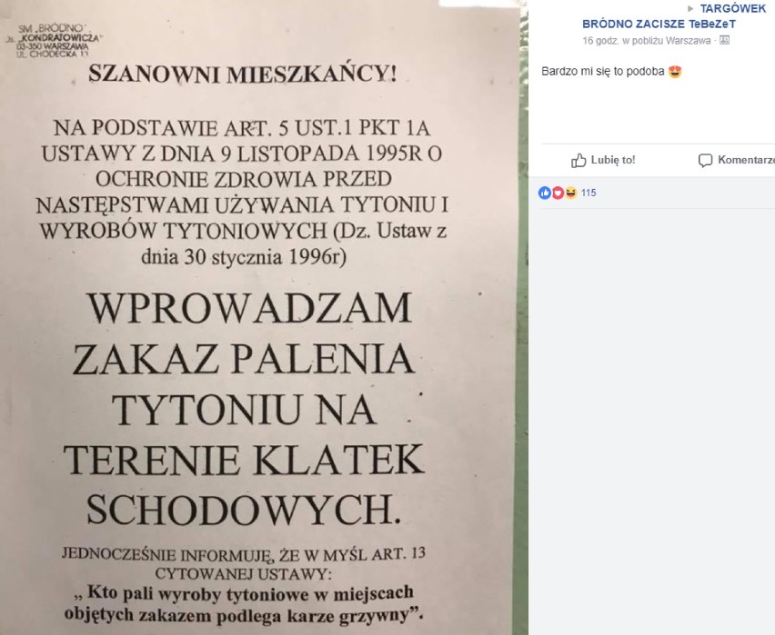 uż nie zapalisz papierosa na klatce schodowej? Spółdzielnie...