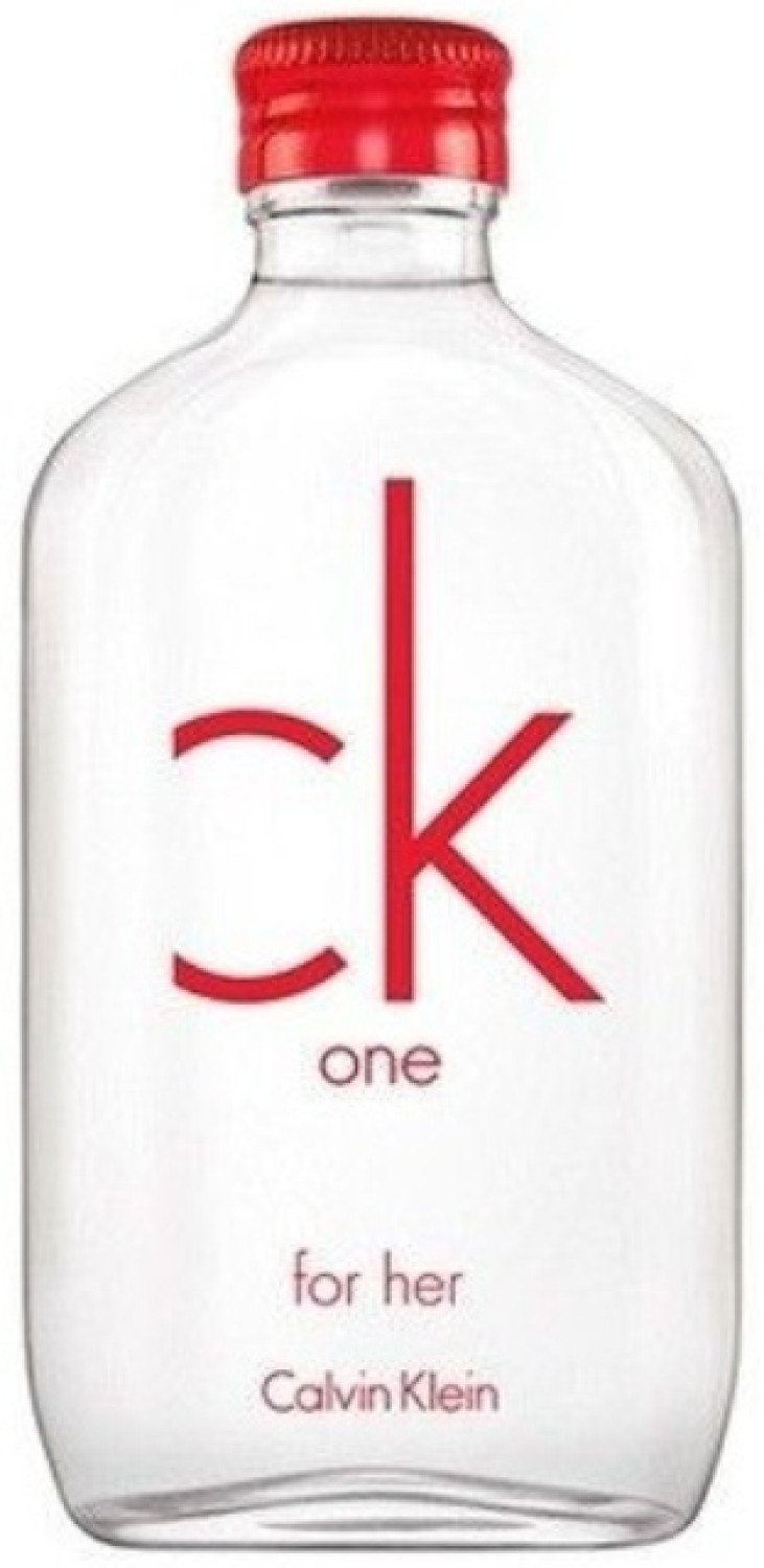 2. Calvin Klein One Red for Her 
One Red for Her to...