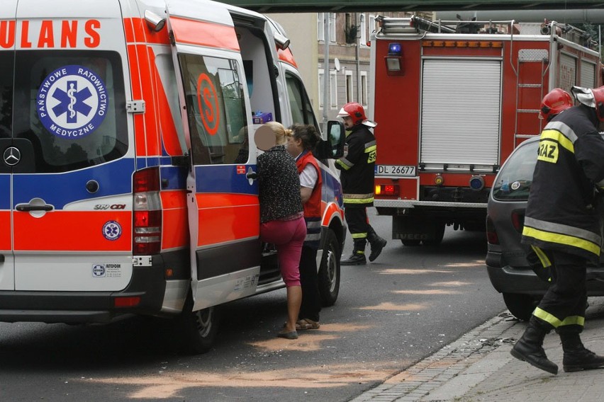 Legnica: Wypadek, ranne dzieci (ZDJĘCIA)